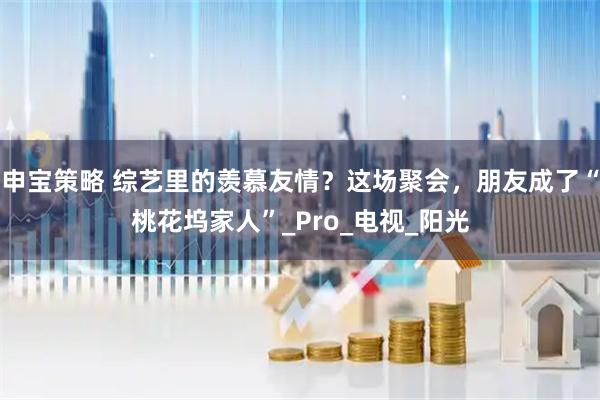 申宝策略 综艺里的羡慕友情？这场聚会，朋友成了“桃花坞家人”_Pro_电视_阳光